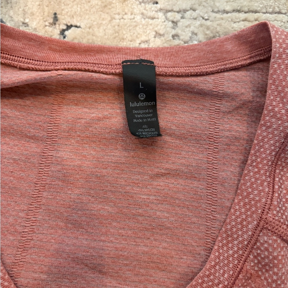 Lululemon Red Athletic Top - Picture 2 of 6
